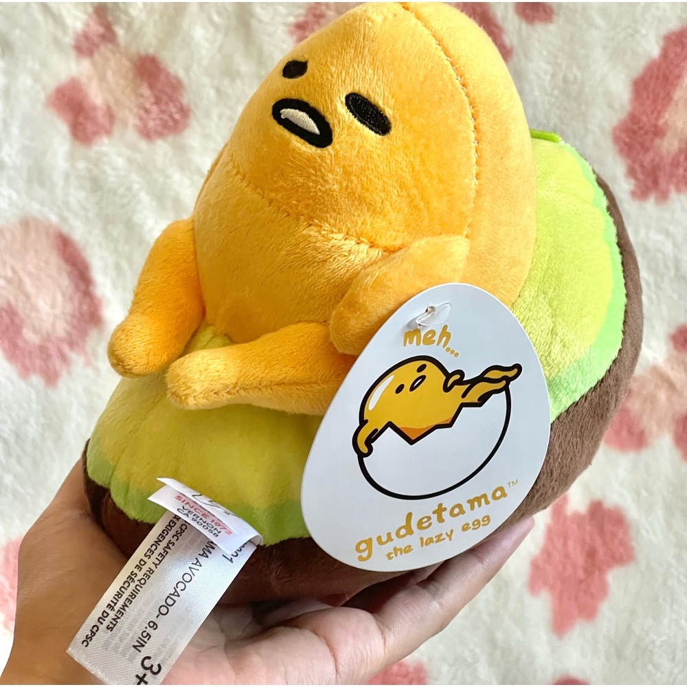 Gudetama Avocado Plushie!